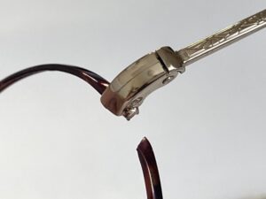 リムの折れ修理